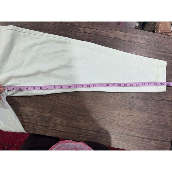 BCBGeneration Light Wash Denim Jumpsuit Scalloped Camisole Sleeveless Size 6 - Picture 13 of 13